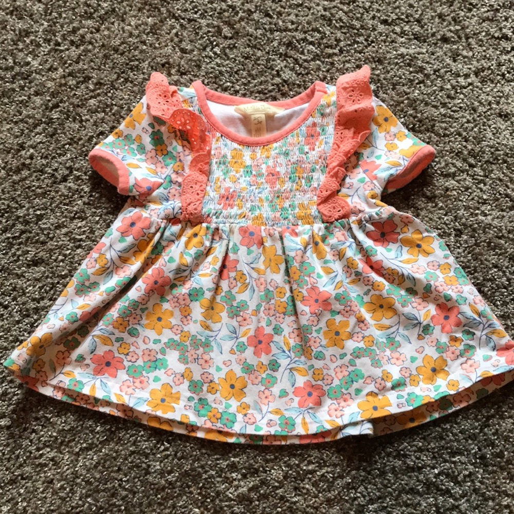 Matilda Jane floral smocked top